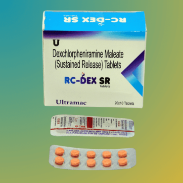 RCEDEX SR TAB, DEXCHLORPHENIRAMINE MALEATE 6 MG SR TAB