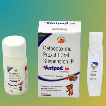 VERIPOD 50 DRY SYP / CEFPODOXIME PROXETIL 50 MG DRY SYP